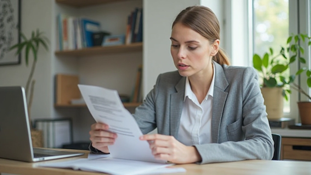 Профессиональное рабочее пространство с ноутбуком и финансовыми документами для планирования бюджета